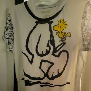 Peanuts hooded tshirt